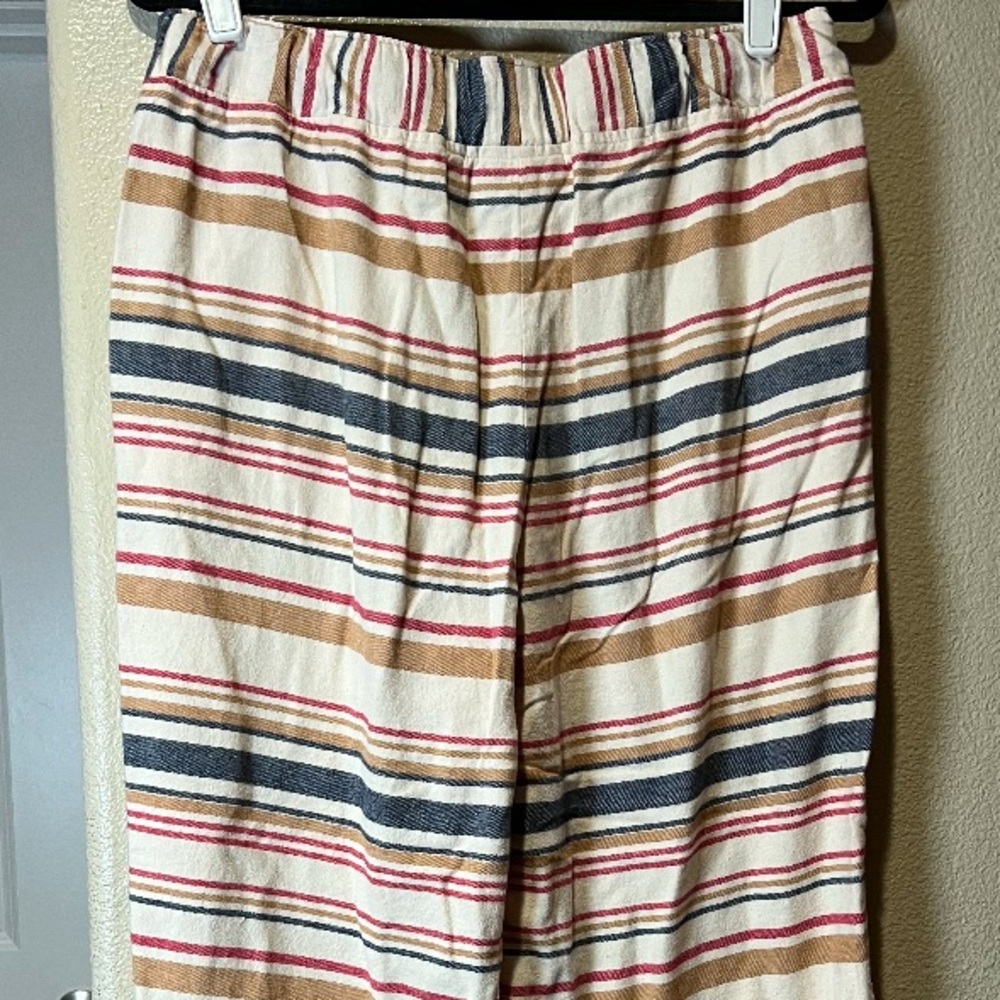 Pendleton Multicolor Striped Relaxed Pants Size M… - image 3